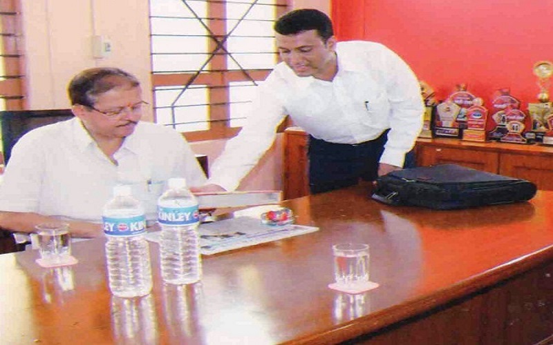 Dr.Dipak Tilka Visit to Gurukul College