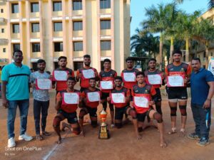 Mumbai University Kabaddi Tournament Zonal Round First Rank