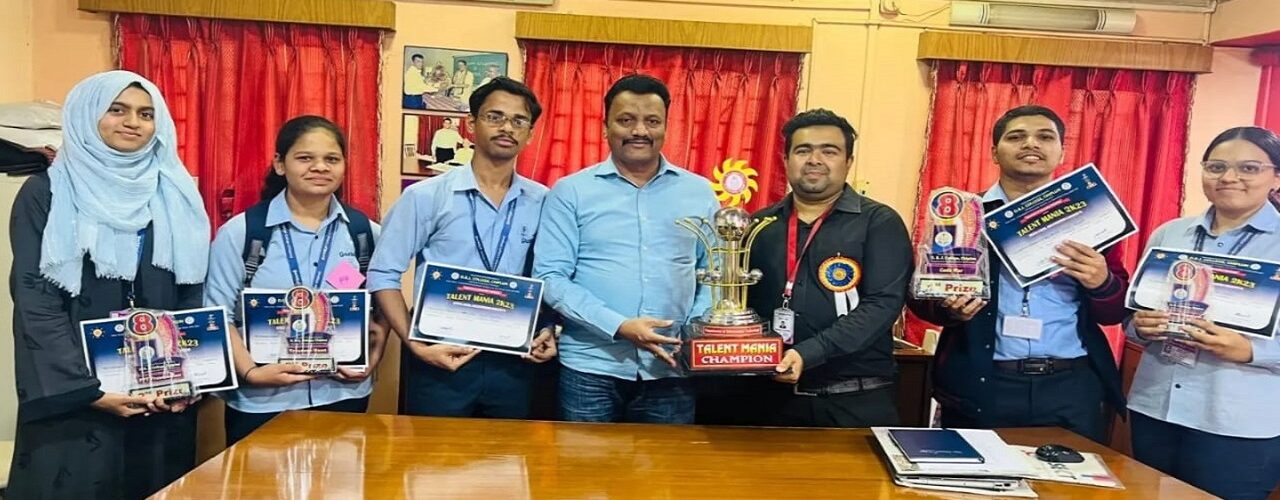 Gurukul College Founder Sanjay Darekar congratulated the participating students for winning the Talent Mania Rotational Trophy for the second time in a row.