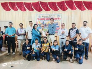 MU Sports Siddhi Ingawale Cross country Second Rank
