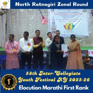 58th Mumbai University Youth Festival Elocution Marathi