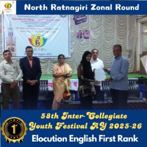 58th Mumbai University Youth Festival Elocution English