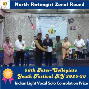 58th Mumbai University Youth Festival indian light vocal solo